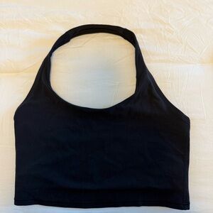 Athleta Black Activewear halter Top